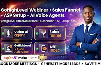 build a gohighlevel webinar funnel for your business