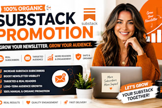 do organic substack promotion, substack newsletter, increase medium followers