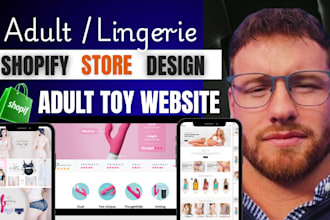 build an adult shopify store, dropshipping adult toy store or lingerie website