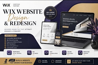 wix website design wix website redesign wix development wix website