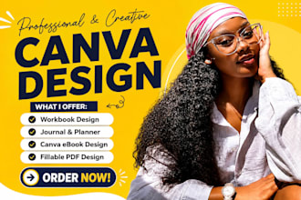 editable canva ebook design kdp workbook canva journal redesign pdf lead magnet