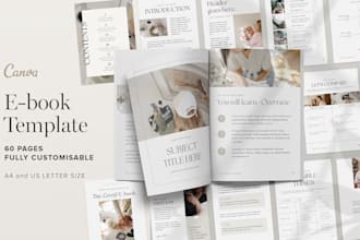 design ebook canva workbook journal on canva