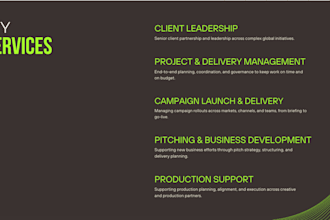 manage your campaigns and projects