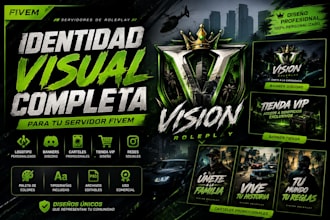 fivem server branding and graphic design