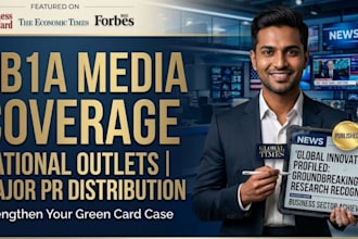 write and publish a uscis compliant eb1 media article