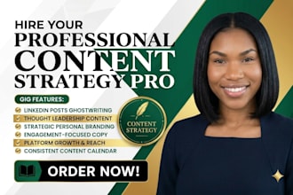ghostwrite linkedin posts and thought leadership content
