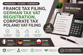 france tax filing, german tax vat registration, corporate tax poland vat filing
