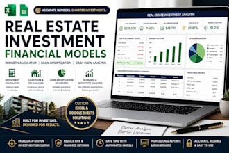 create real estate investment budget calculator loan amortization spreadsheet