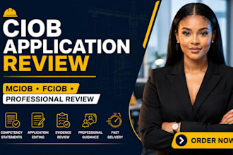 write and review your ciob application mciob mrics membership application report