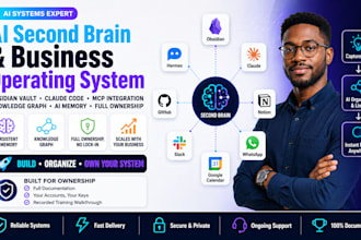 build ai second brain os obsidian hermes desktop app claude code mcp mac mini