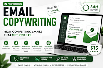 write high converting email copy for your business