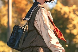 draw you into one piece anime character