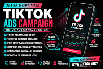 optimize tiktok ads campaign ,tik tok ads manager tiktok promotion