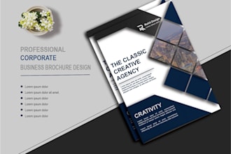 design a professional corporate business brochure