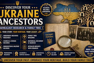 discover your ukraine ancestors genealogy research and family tree