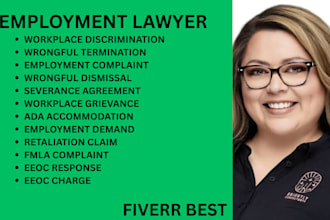 be your ny, ca, florida employment lawyer for wrongful dismissal, eeoc and fmla