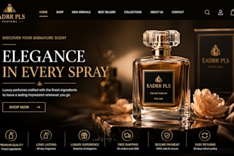 build perfume website perfume store fragrance store perfume shopify oud website