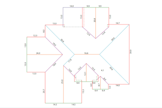 create aerial roof reports and xactimate roof sketch esx