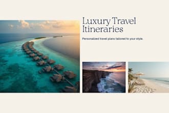 create a personalized travel itinerary and vacation plan