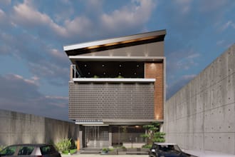 render realistic for 3d architecture