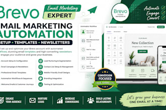 set up brevo email marketing automation brevo email template and newsletter