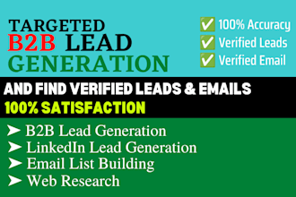 do targeted b2b lead generation for your business or company