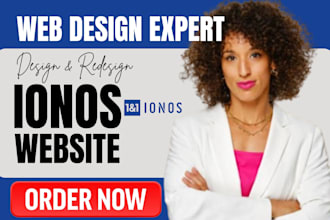 design or redesign ionos website ionos ecommerce landing page hostinger  website