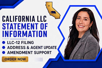 file your california llc statement of information and amendments