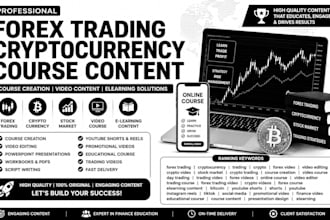 write forex trading, stock trading, trading  joural, ebook video course