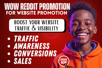 execute viral reddit SEO post campaign for website promotion
