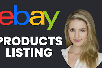 ebay listing, ebay product listing, ebay product upload, ebay lister, ebay seo
