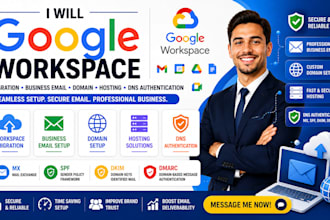 google workspace migration business email domain hosting and dns authentication