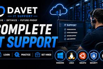 provide remote IT support and help desk to fix tech issues fast