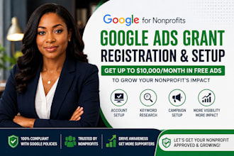 register and set up google ads grant for your nonprofit