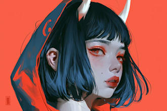 make custom anime portrait
