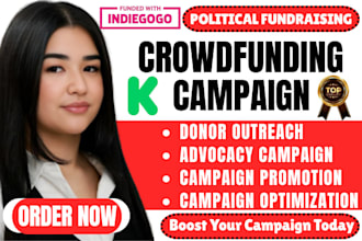 market advocacy and political fundraising crowdfunding campaign