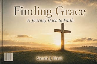 do christian book cover design ebook paperback cover design KDP cover design