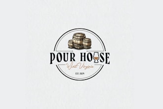 design bourbon barrel selection social club logo