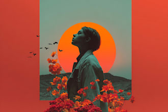 design album cover or music cover artwork