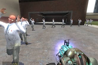 port and rig custom models for garrys mod gmod as player models, npcs, props