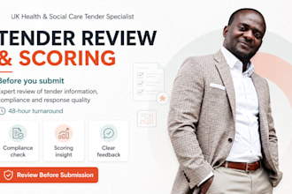 review and score your UK tender before you submit it