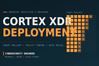 be your palo alto cortex xdr deployment and tuning engineer