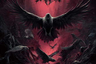 design custom album covers for indie and metal artists