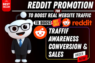 promote website traffic reddit link post