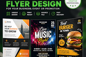 offer professional flyer design services