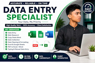 data entry and webresearch