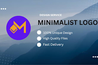 design modern minimalist luxury business logo