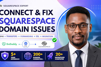 fix squarespace domain connection errors, dns issues, broken email mx records