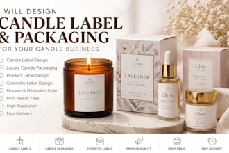 do candle label candle label design  product label cosmetic business supplement
