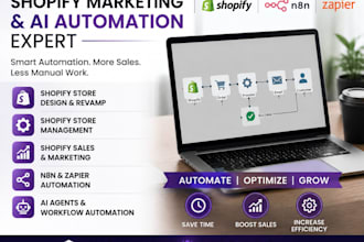 n8n ai agent,n8n shopify sales marketing, workflow, zapier,n8n ai automation